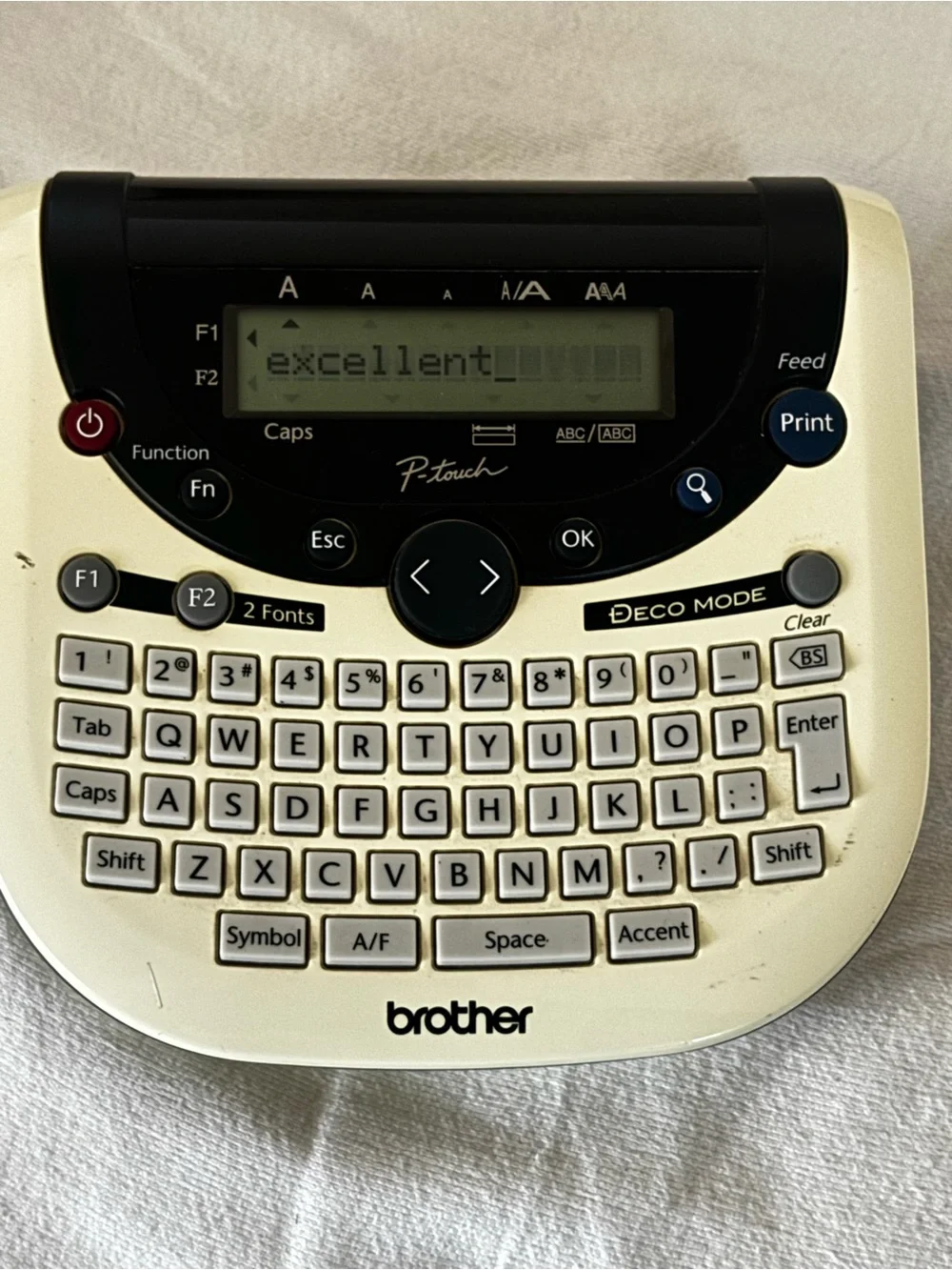 Brother P-Touch Model PT-1290 Electronic Label Maker Home & Office